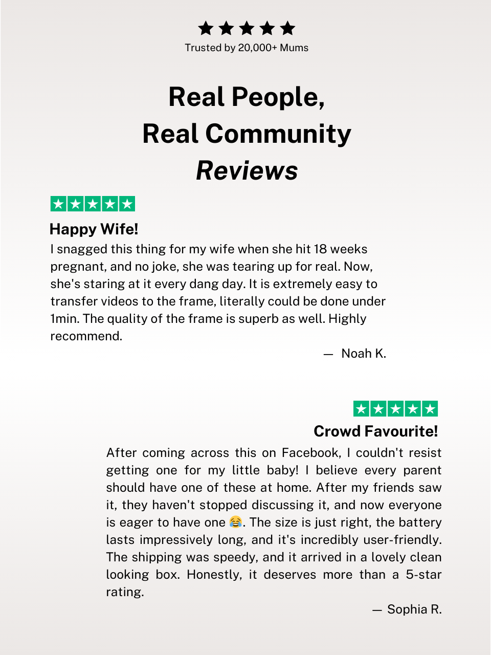 CradleStory Live Ultrasound Frame™